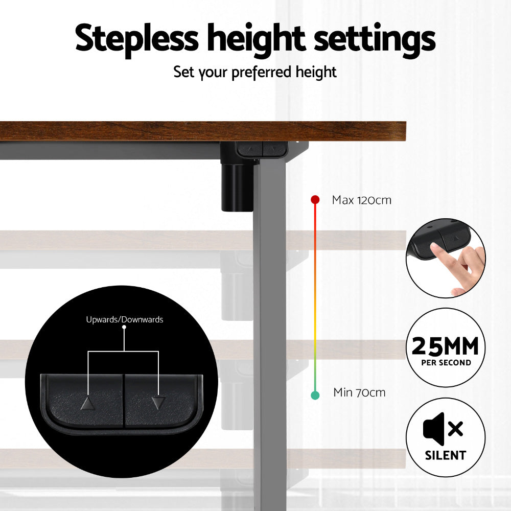 Artiss 140CM Electric Height Adjustable Desk
