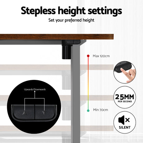 Artiss 140CM Electric Height Adjustable Desk