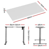 Artiss 140CM Electric Height Adjustable Desk