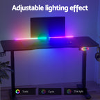 Artiss Motorised Gaming Desk with RGB Lighting