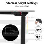 Artiss L-Shaped Motorised Standing Desk Frame
