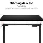 Artiss L-Shaped Motorised Standing Desk Frame