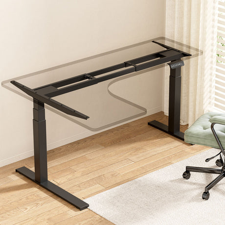 Artiss L-Shaped Motorised Standing Desk Frame