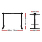 Artiss Dual Motor Adjustable Standing Desk Frame