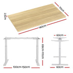 Artiss Motorised Height Adjustable Standing Desk