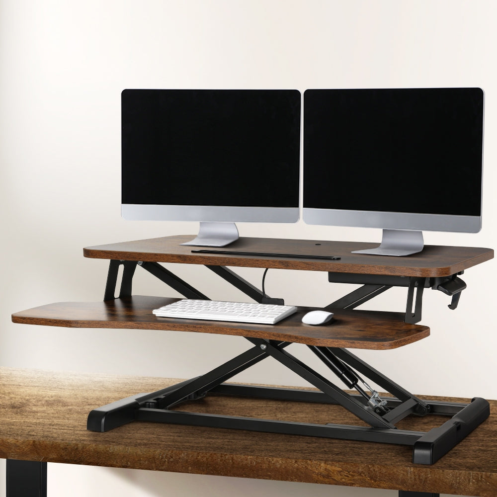 Artiss Height Adjustable Standing Desk Riser
