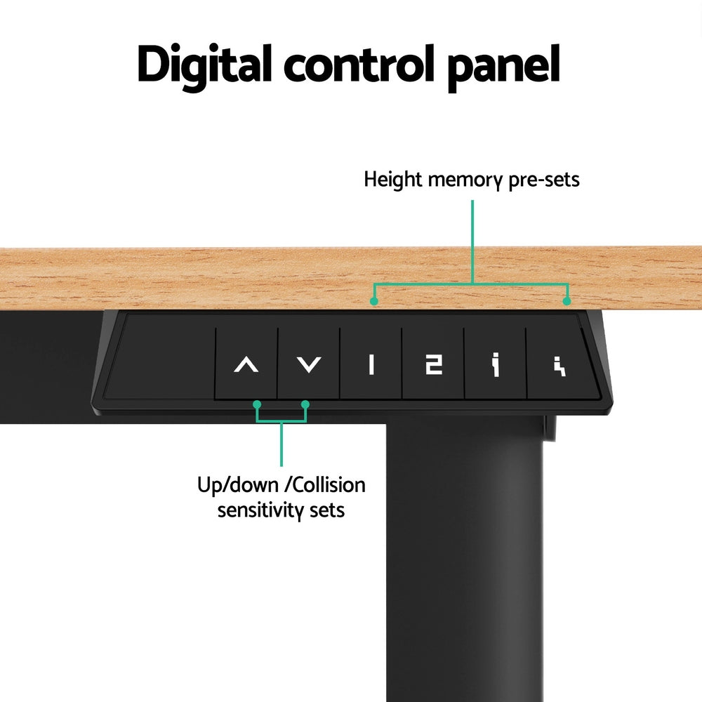 Artiss 140cm Electric Adjustable Standing Desk
