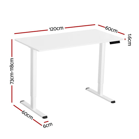 Artiss Electric Adjustable Standing Desk 120CM