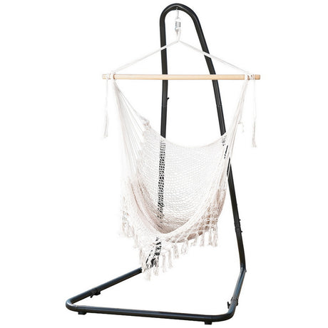 Gardeon Hammock Hanging Chair with Heavy Duty Steel Stand