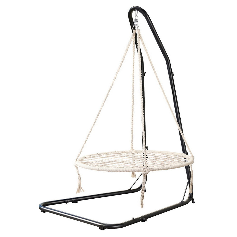 Gardeon Hammock Hanging Chair with Steel Stand