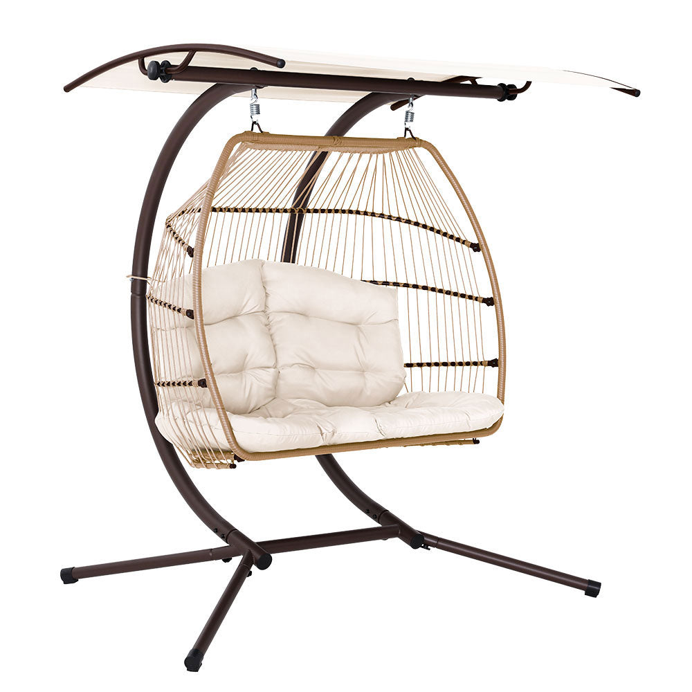 Gardeon Double Hanging Egg Chair