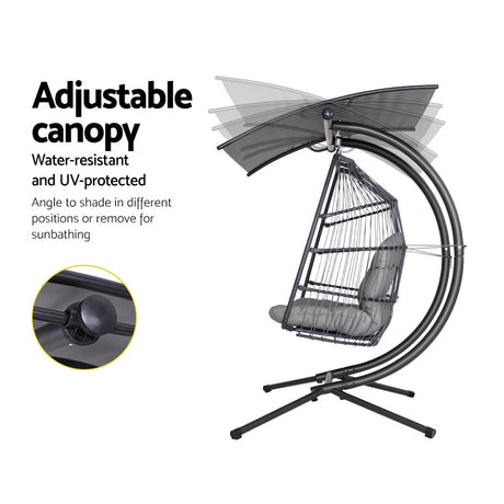 Gardeon Double Hanging Egg Chair