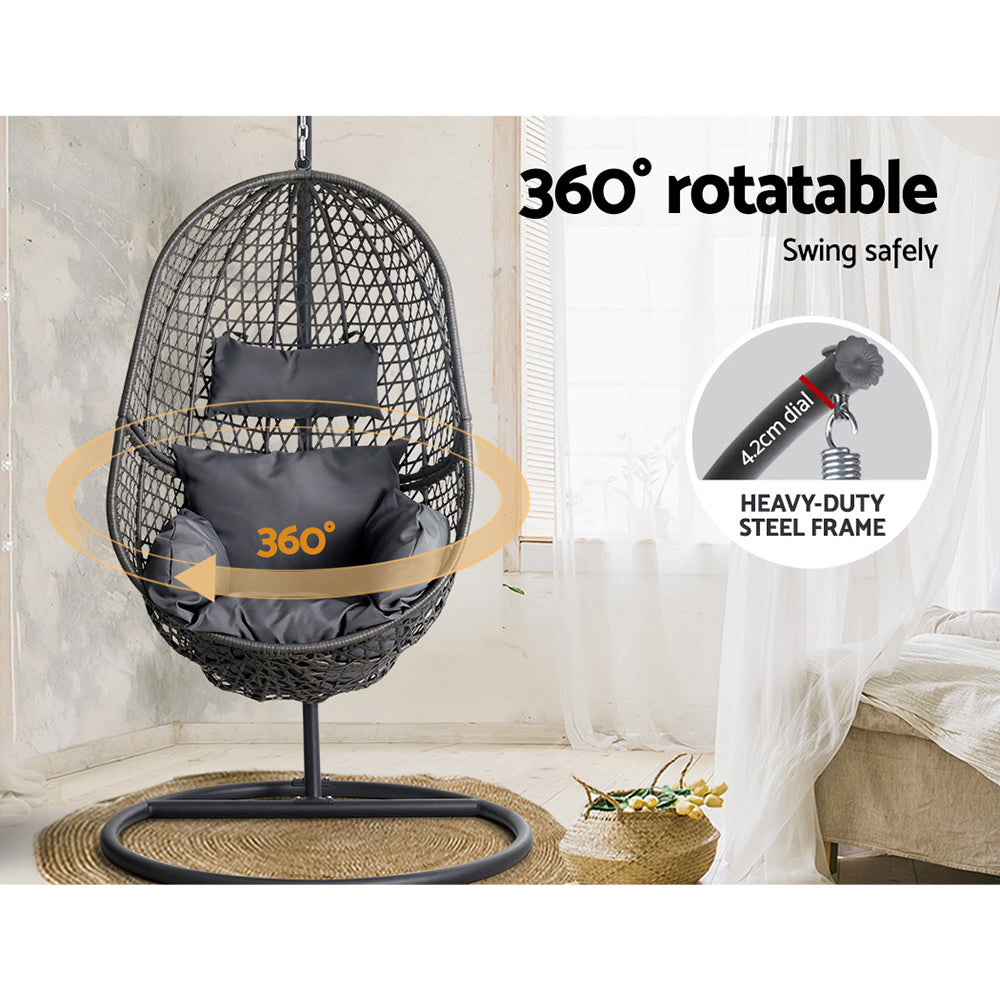 Gardeon Luxurious Outdoor Egg Swing Chair