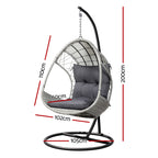 Gardeon Wicker Egg Swing Chair