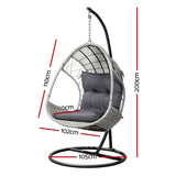 Gardeon Wicker Egg Swing Chair