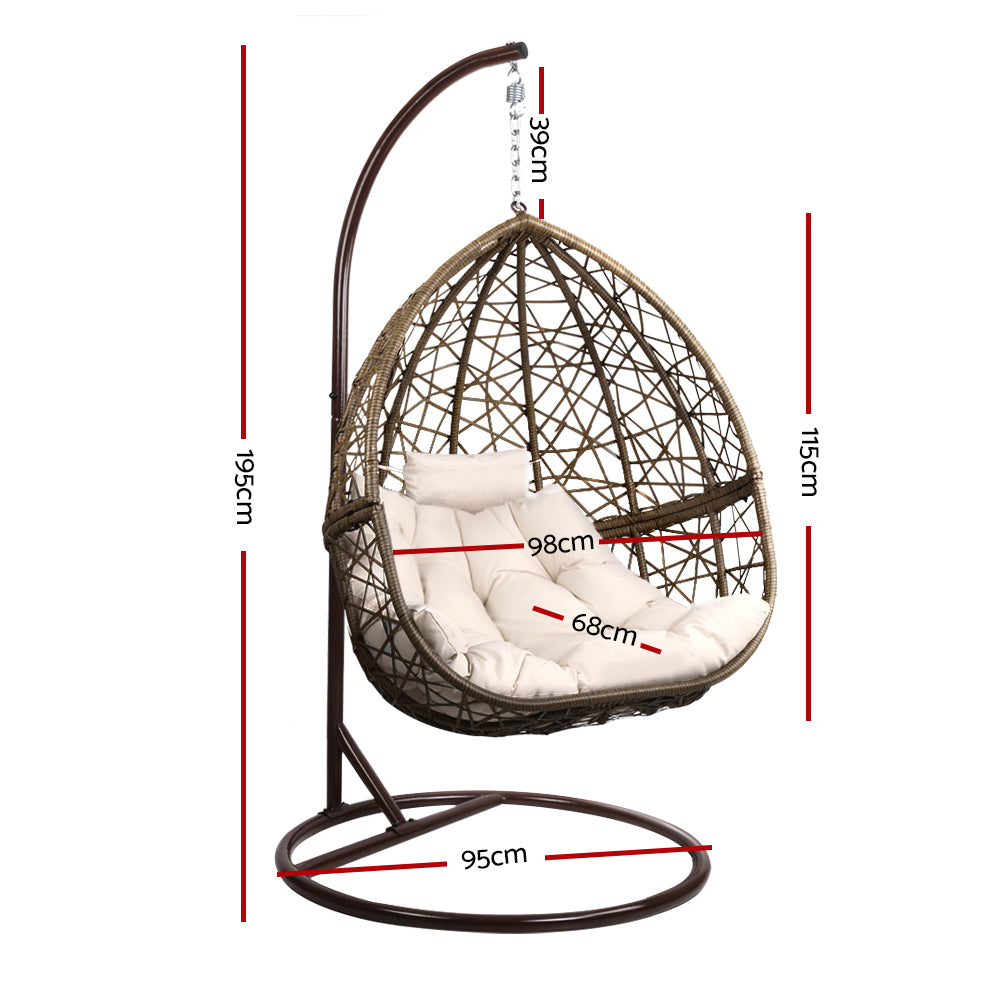 Gardeon Handcrafted Outdoor Egg Swing Chair