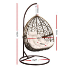 Gardeon Handcrafted Outdoor Egg Swing Chair