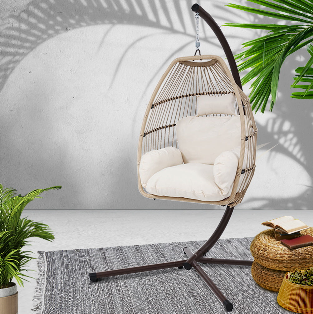 Gardeon Handcrafted Outdoor Egg Swing Chair