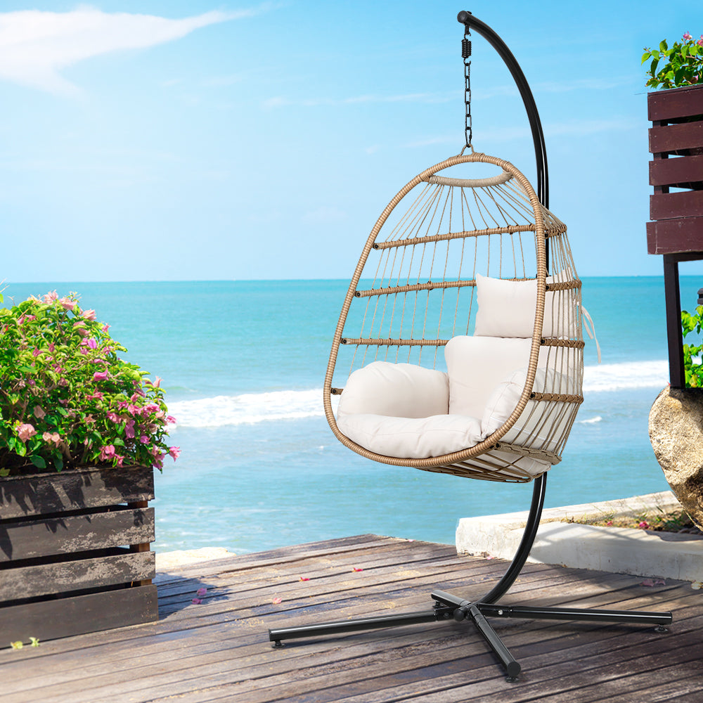 Gardeon Handcrafted Outdoor Egg Swing Chair