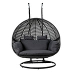 Gardeon Double Seat Outdoor Egg Swing Chair