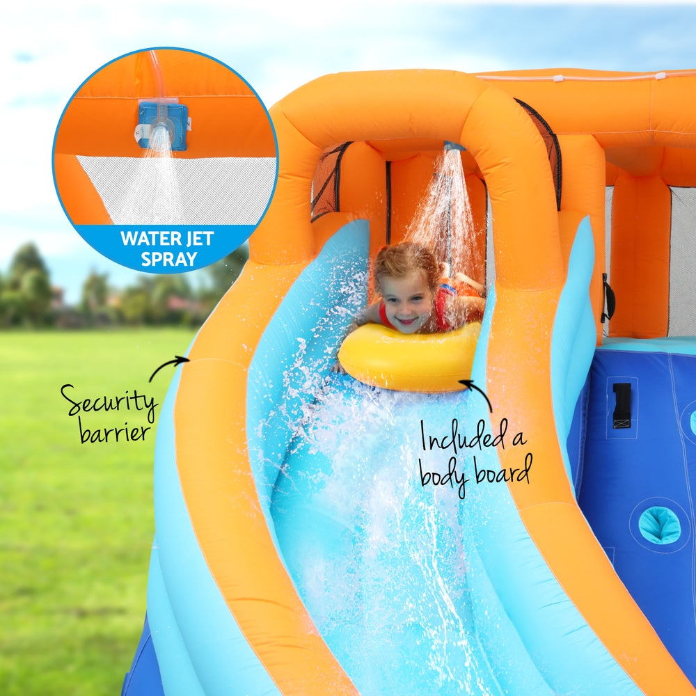 AirMyFun Kids Inflatable Water Slide Park