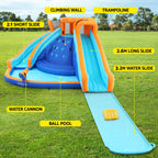 AirMyFun Kids Inflatable Water Slide Park