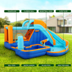 AirMyFun Inflatable Kids Water Slide Park