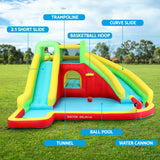 Doctor Dolphin Kids Inflatable Water Park Slide