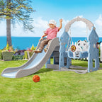 Keezi 5-in-1 Kids Slide Swing Set