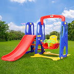 Keezi 3-in-1 Kids Slide Swing Set