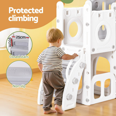 Keezi Kids 3-in-1 Slide Swing Set