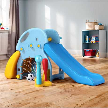 Keezi 5-in-1 Kids Slide and Play Set