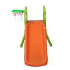 Keezi Kids 2-in-1 Slide and Basketball Set