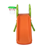Keezi Kids 2-in-1 Slide and Basketball Set