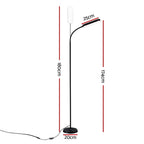 LED Floor Lamp with Remote Control and Adjustable Color Temperature