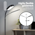LED Floor Lamp with Remote Control and Adjustable Color Temperature