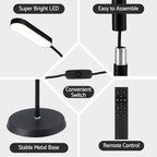 LED Floor Lamp with Remote Control and Adjustable Color Temperature