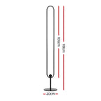 RGB LED Floor Lamp with Remote Control