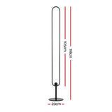 RGB LED Floor Lamp with Remote Control