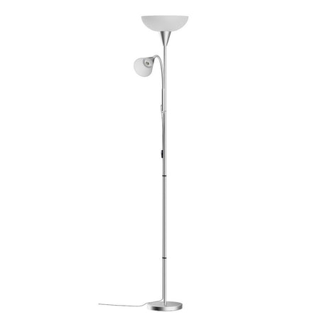 Modern Silver Floor Lamp for Home and Office