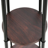 Elegant 2-Tier LED Floor Lamp with Storage