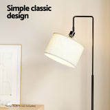 Adjustable Floor Lamp with 2-Tier Shelf