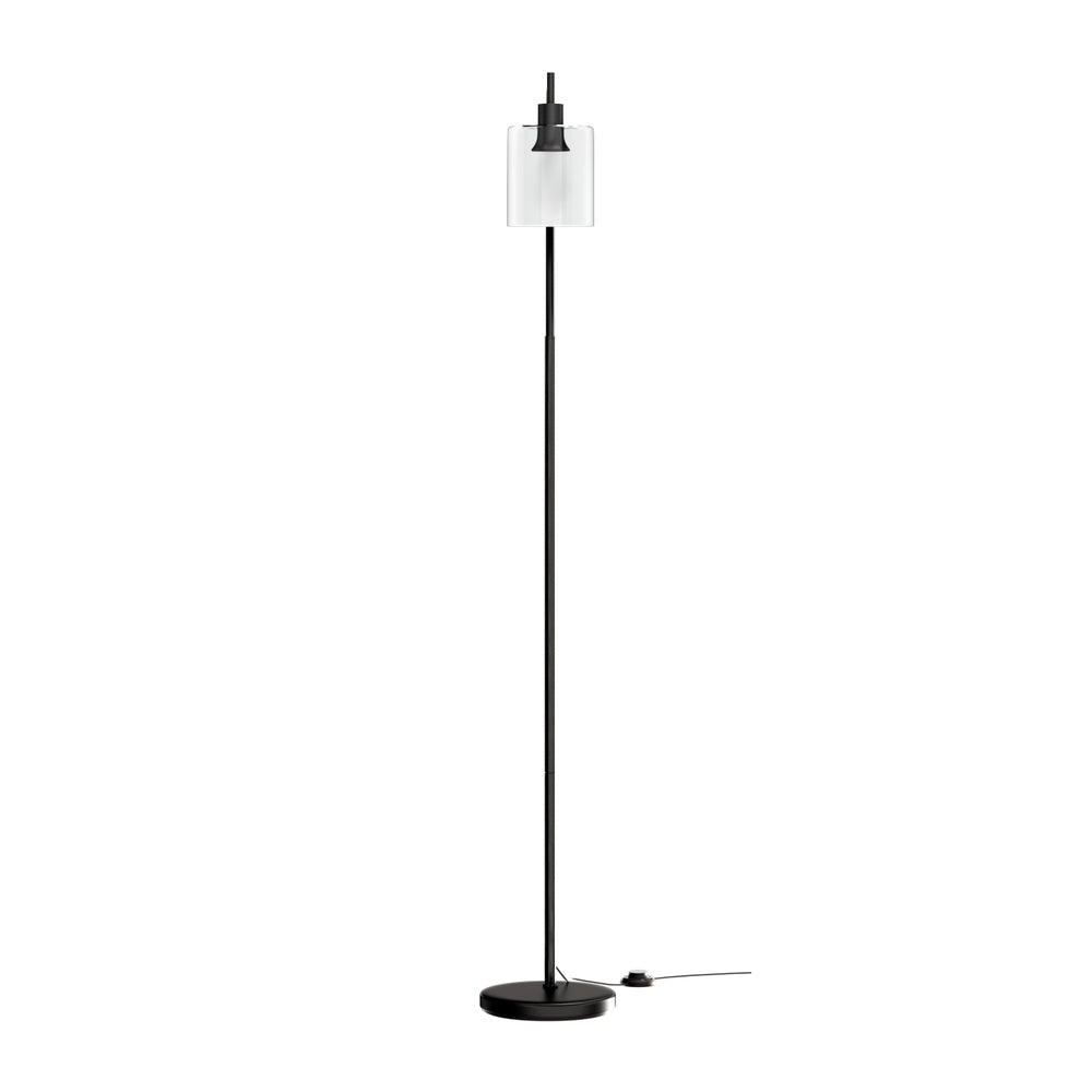 Modern Glass Shade Floor Lamp for Home