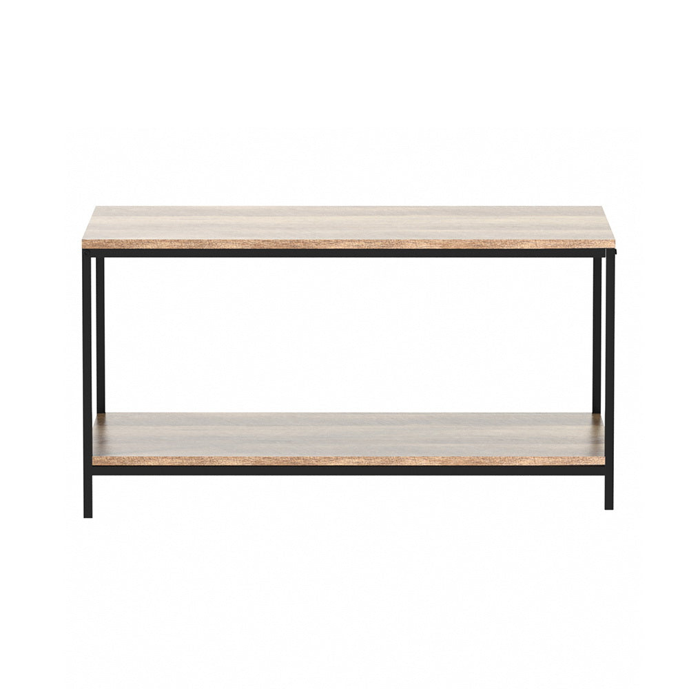 Artiss 93CM Rectangular Walnut Coffee Table