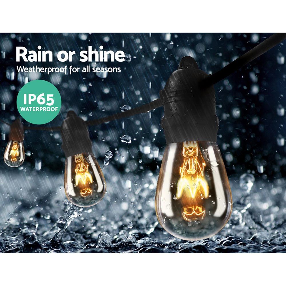 Allure Home 20m LED Festoon String Lights