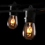 65m Waterproof LED Festoon String Lights