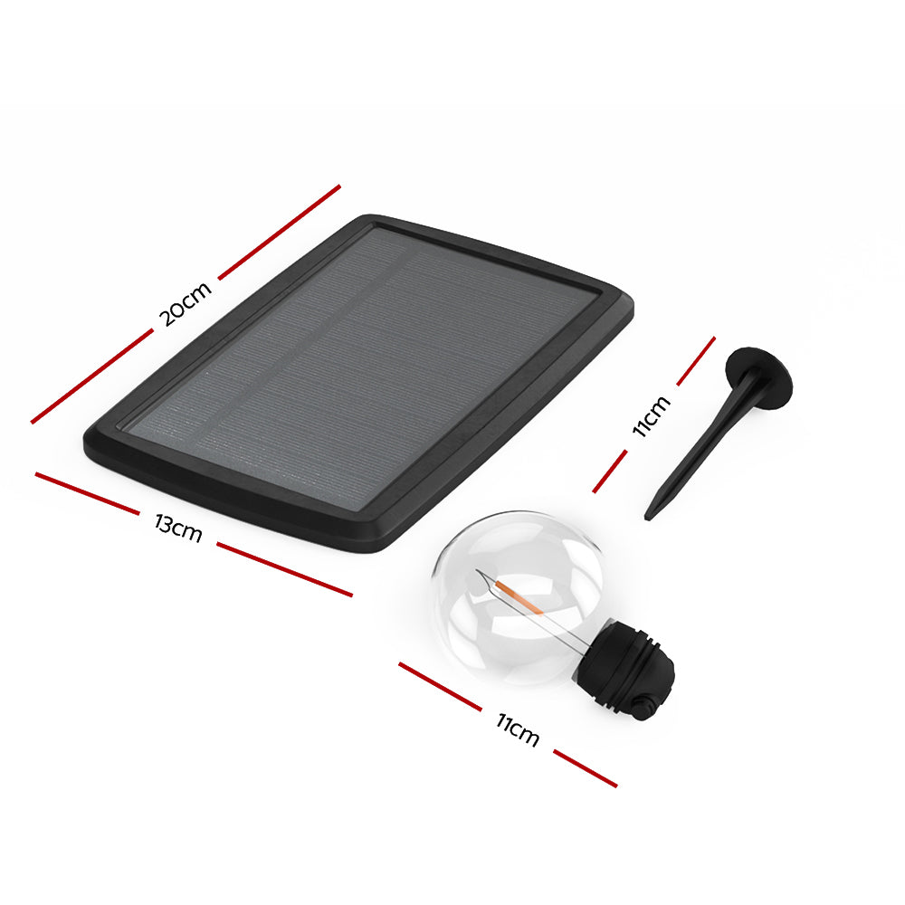 17m Solar Festoon String Lights for Events