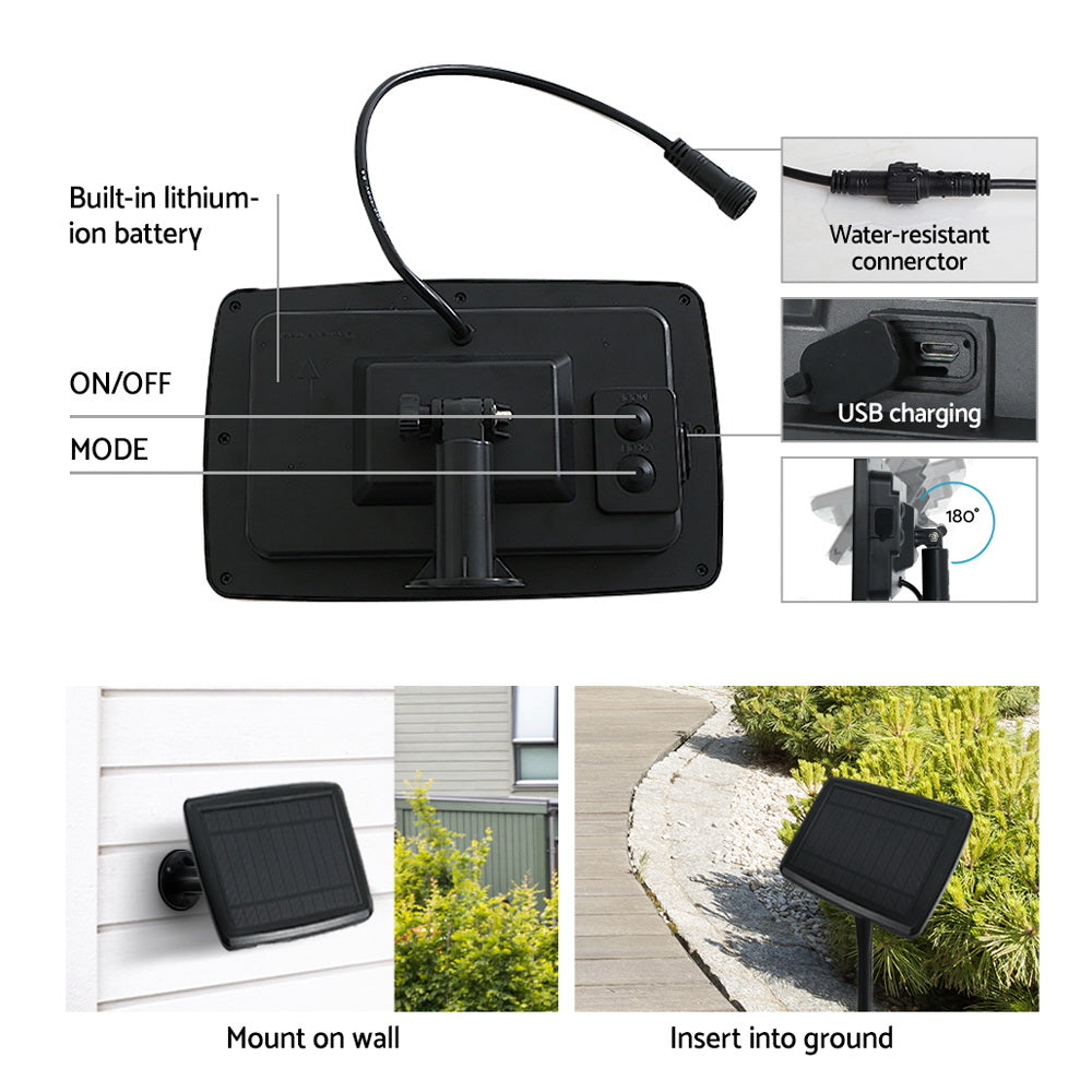 Allure Home Collections 17m Solar Festoon Lights