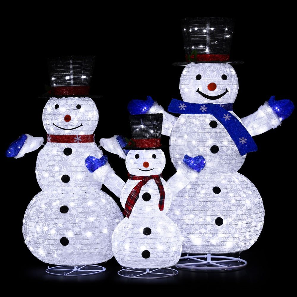 Jingle Jollys LED Snowman Light Set