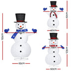 Jingle Jollys LED Snowman Light Set